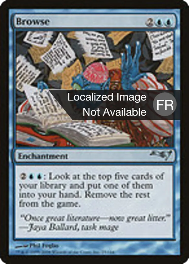Feuilletage — Coldsnap Theme Decks — Magic: The Gathering