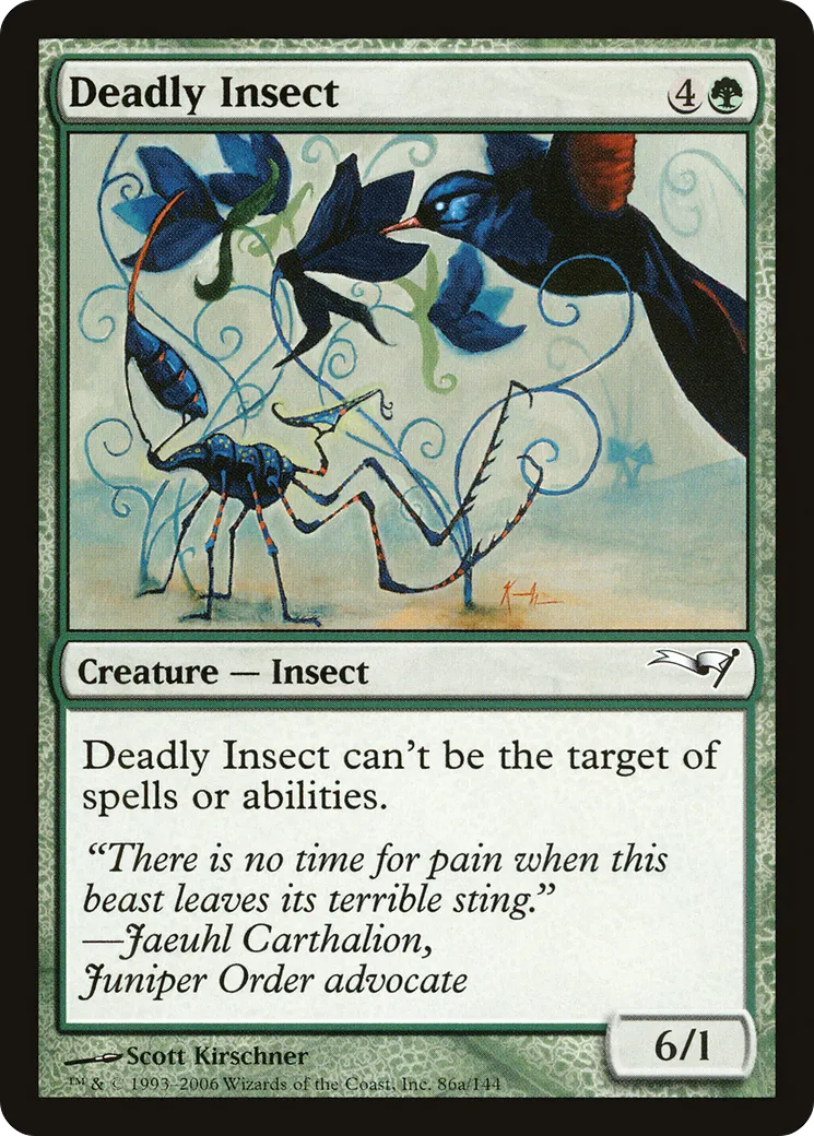 Deadly Insect — Coldsnap Theme Decks — Magic: The Gathering
