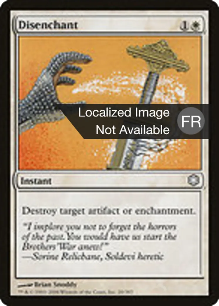 Désenchantement — Coldsnap Theme Decks — Magic: The Gathering