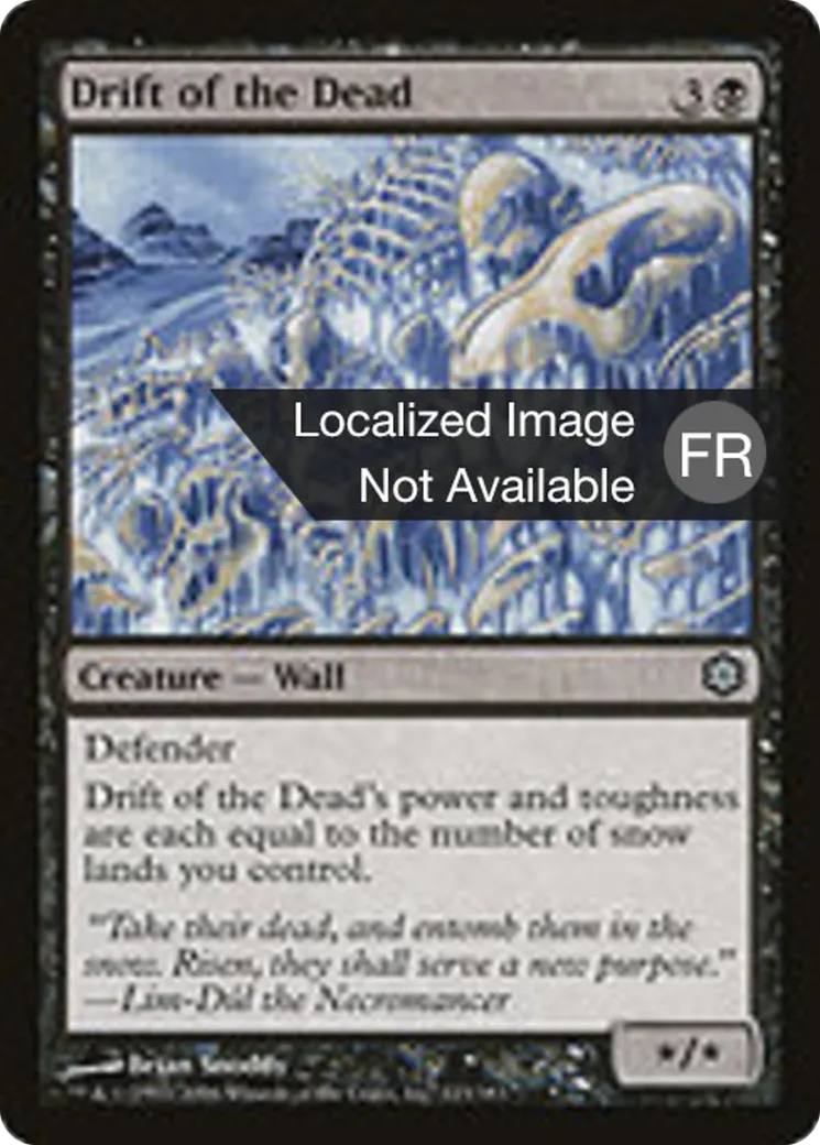 Congère macabre — Coldsnap Theme Decks — Magic: The Gathering