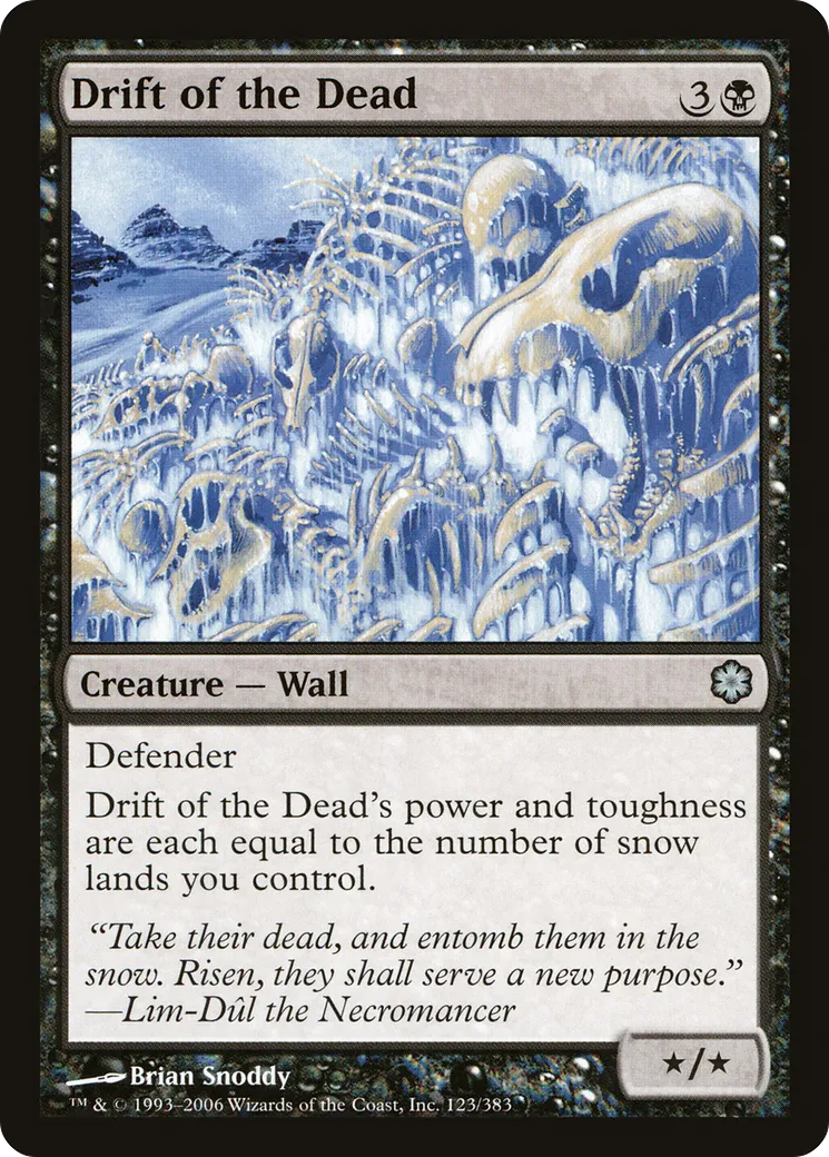 Drift of the Dead from Coldsnap Theme Decks - Magic: The Gathering