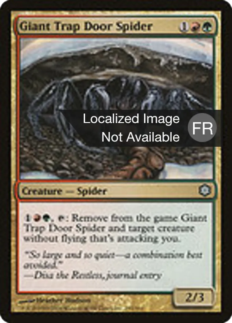 Araignée géante piégeuse — Coldsnap Theme Decks — Magic: The Gathering