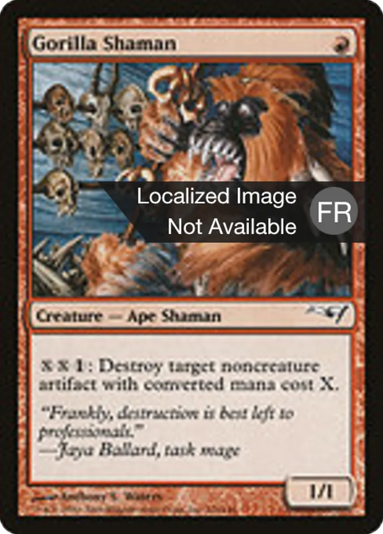 Shamane gorille — Coldsnap Theme Decks — Magic: The Gathering