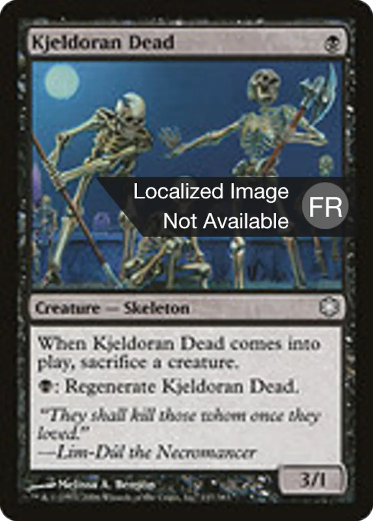 Mort kjeldorien — Coldsnap Theme Decks — Magic: The Gathering