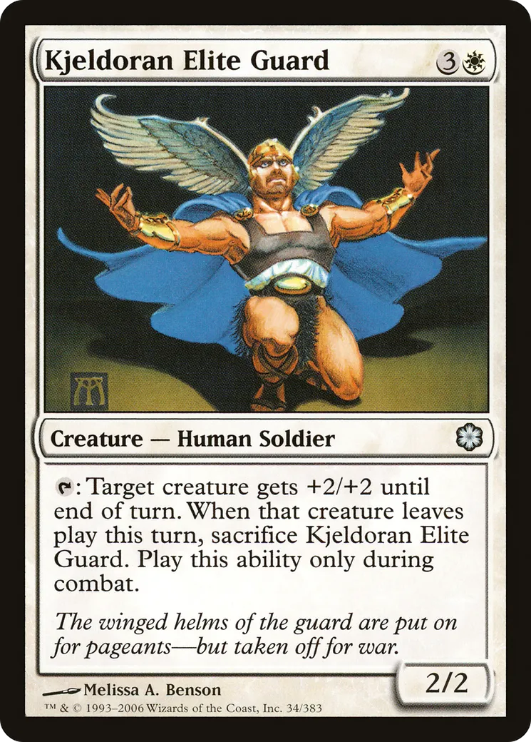 Kjeldoran Elite Guard — Coldsnap Theme Decks — Magic: The Gathering