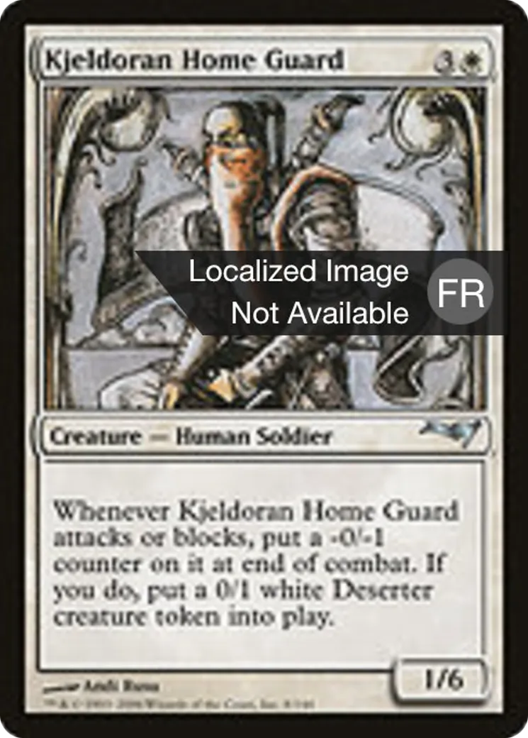 Milice du Kjeldor — Coldsnap Theme Decks — Magic: The Gathering