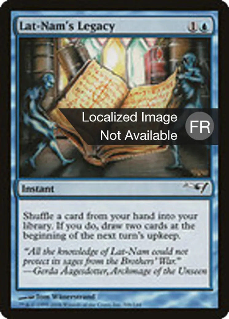 Legs de Lat-Nam — Coldsnap Theme Decks — Magic: The Gathering