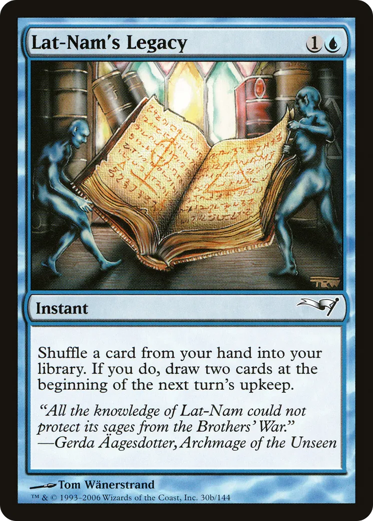 Lat-Nam's Legacy — Coldsnap Theme Decks — Magic: The Gathering