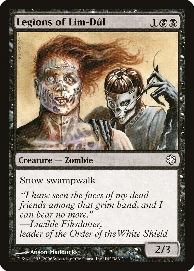 Legions of Lim-Dûl — Coldsnap Theme Decks — Magic: The Gathering