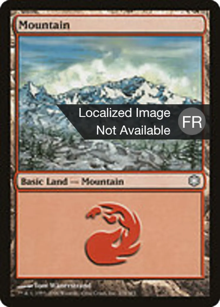 Montagne — Coldsnap Theme Decks — Magic: The Gathering