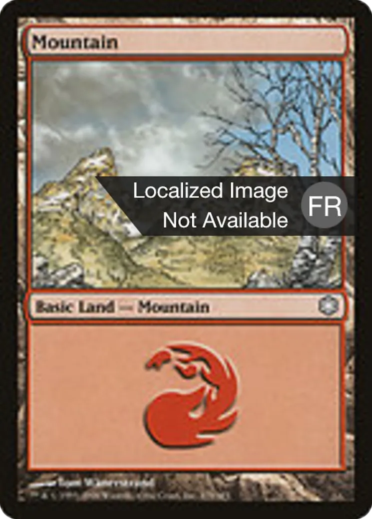 Montagne — Coldsnap Theme Decks — Magic: The Gathering