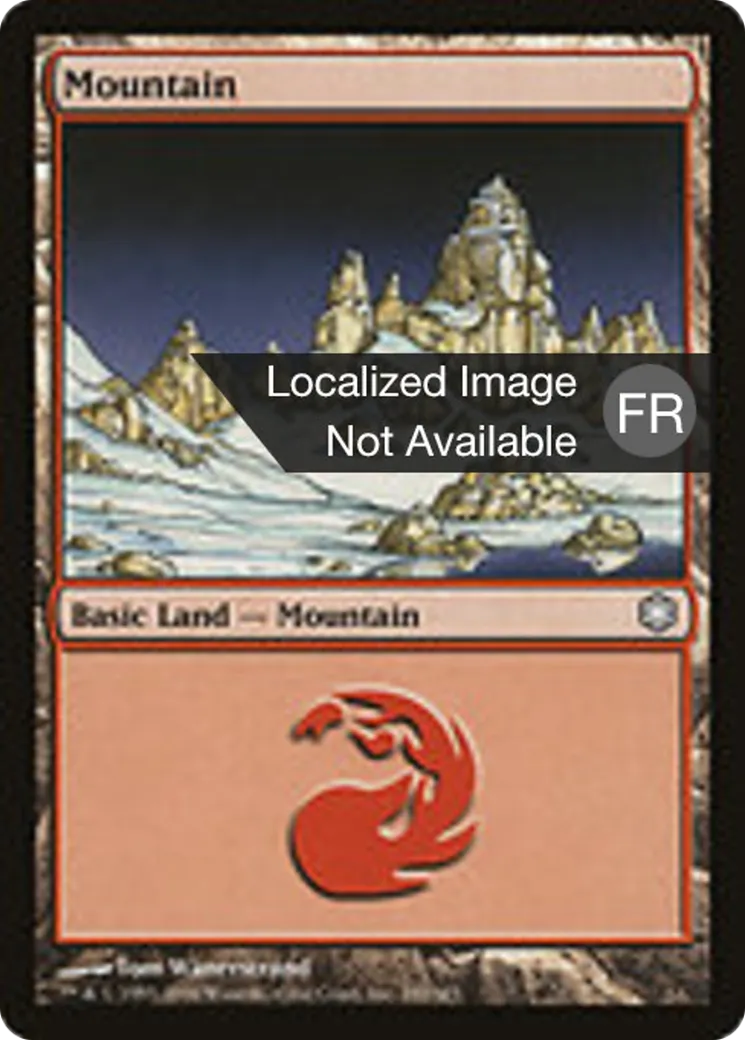 Montagne — Coldsnap Theme Decks — Magic: The Gathering