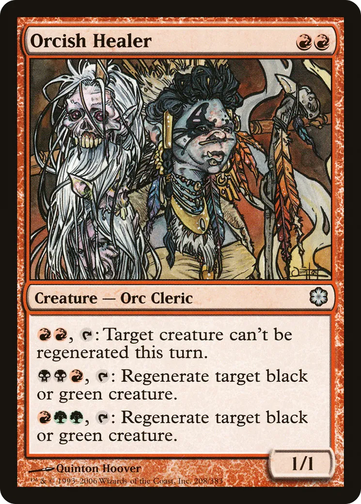 Orcish Healer — Coldsnap Theme Decks — Magic: The Gathering