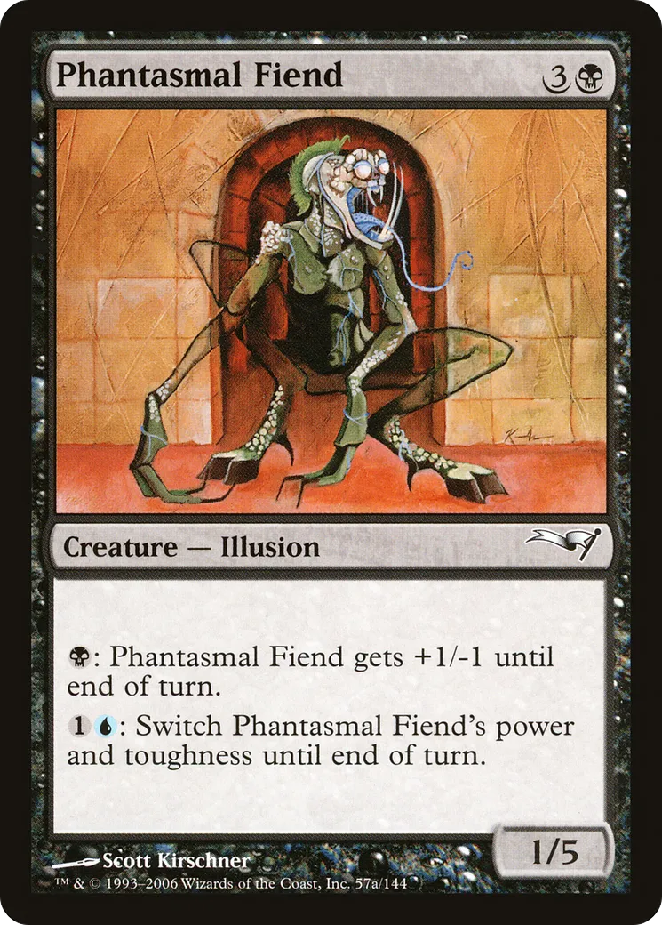 Phantasmal Fiend — Coldsnap Theme Decks — Magic: The Gathering