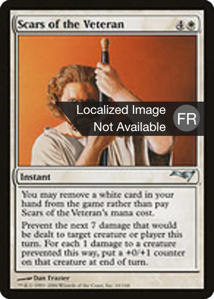 Cicatrices du vétéran — Coldsnap Theme Decks — Magic: The Gathering