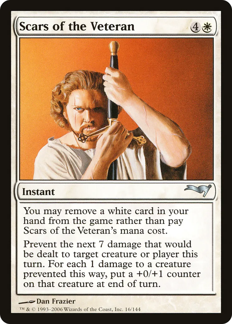 Scars of the Veteran from Coldsnap Theme Decks - Magic: The Gathering
