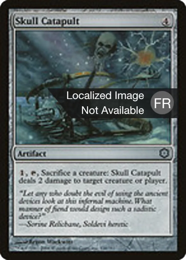 Catapulte des crânes — Coldsnap Theme Decks — Magic: The Gathering