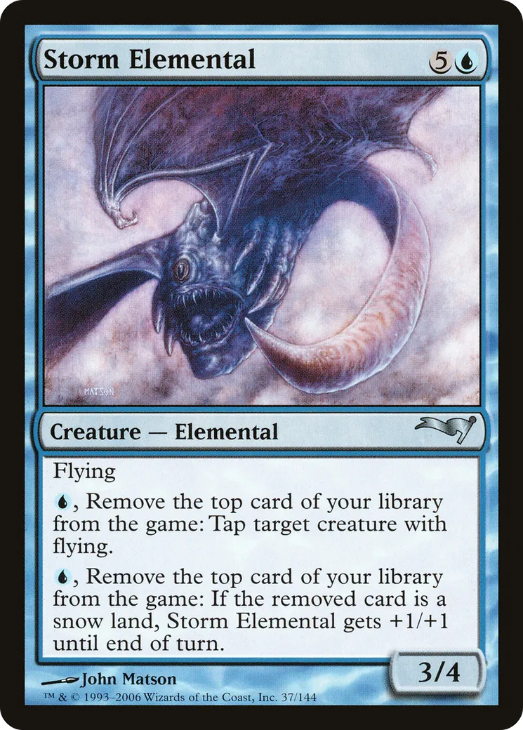 Storm Elemental — Coldsnap Theme Decks — Magic: The Gathering