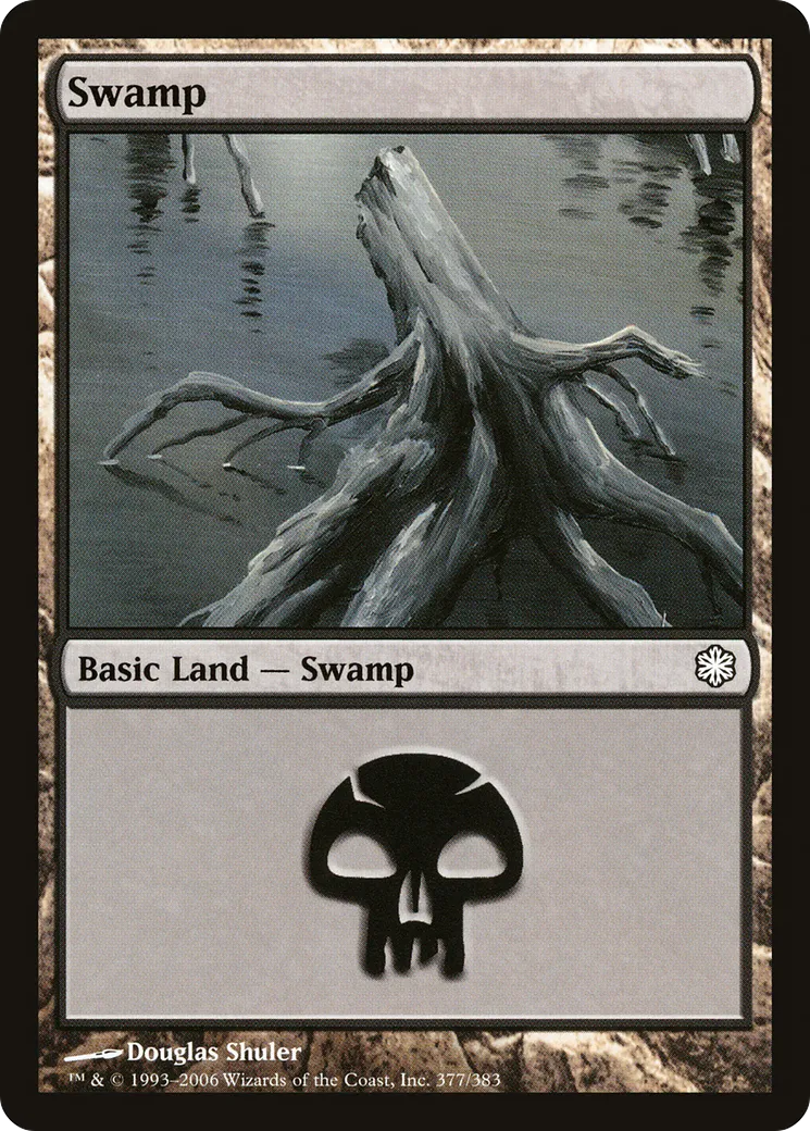 Swamp — Coldsnap Theme Decks — Magic: The Gathering