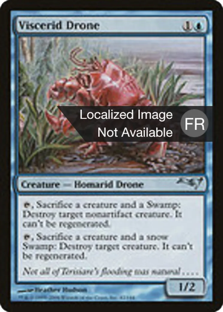 Drone viscéride — Coldsnap Theme Decks — Magic: The Gathering