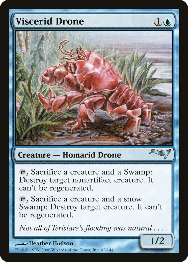 Viscerid Drone — Coldsnap Theme Decks — Magic: The Gathering