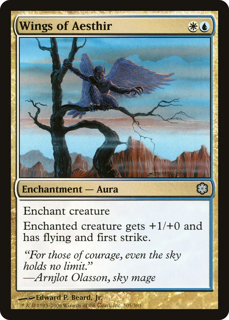 Wings of Aesthir — Coldsnap Theme Decks — Magic: The Gathering