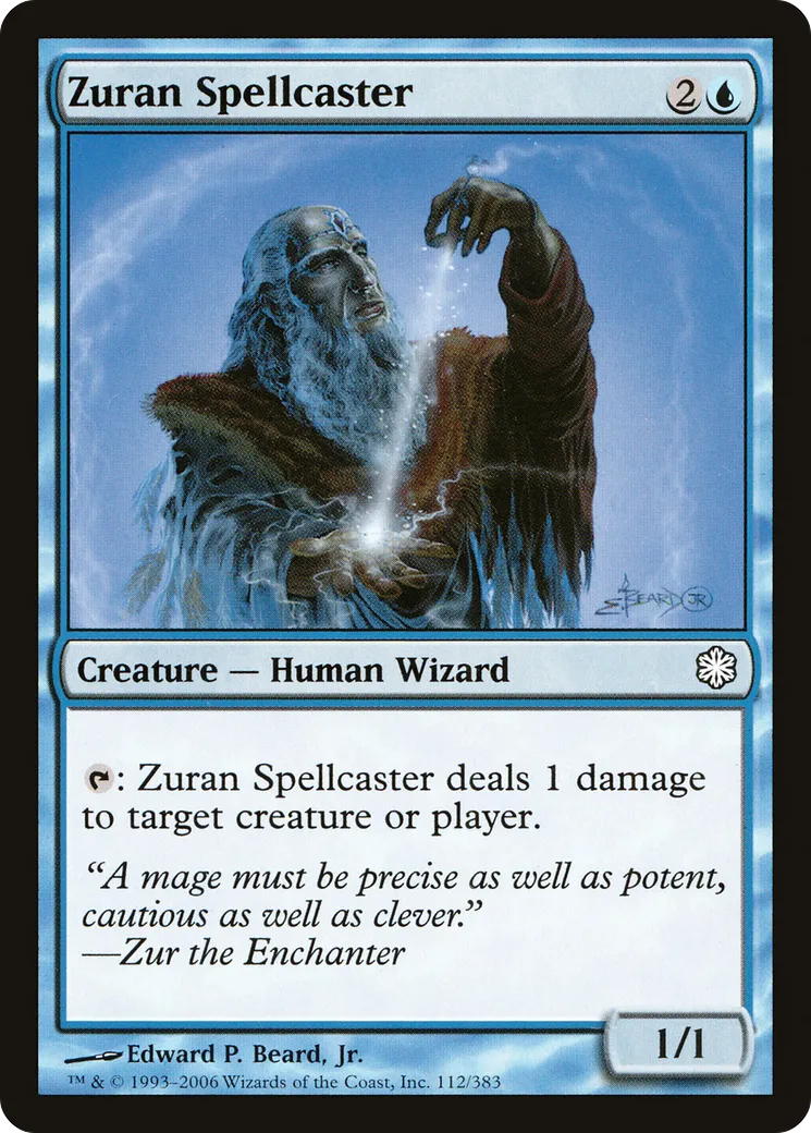 Lanceur de sort zuranien — Coldsnap Theme Decks — Magic: The Gathering