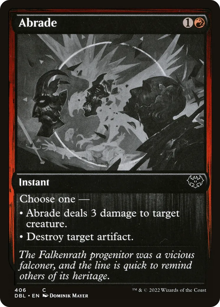 Abrade — Innistrad: Double Feature — Magic: The Gathering