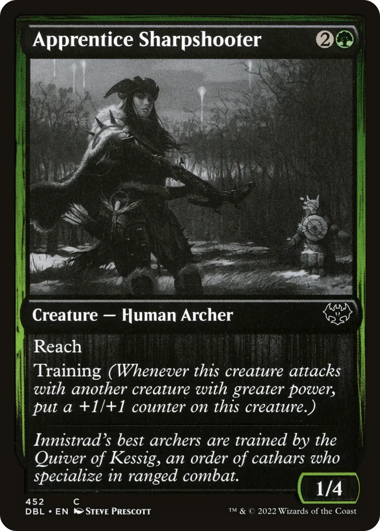 Apprentice Sharpshooter — Innistrad: Double Feature — Magic: The Gathering
