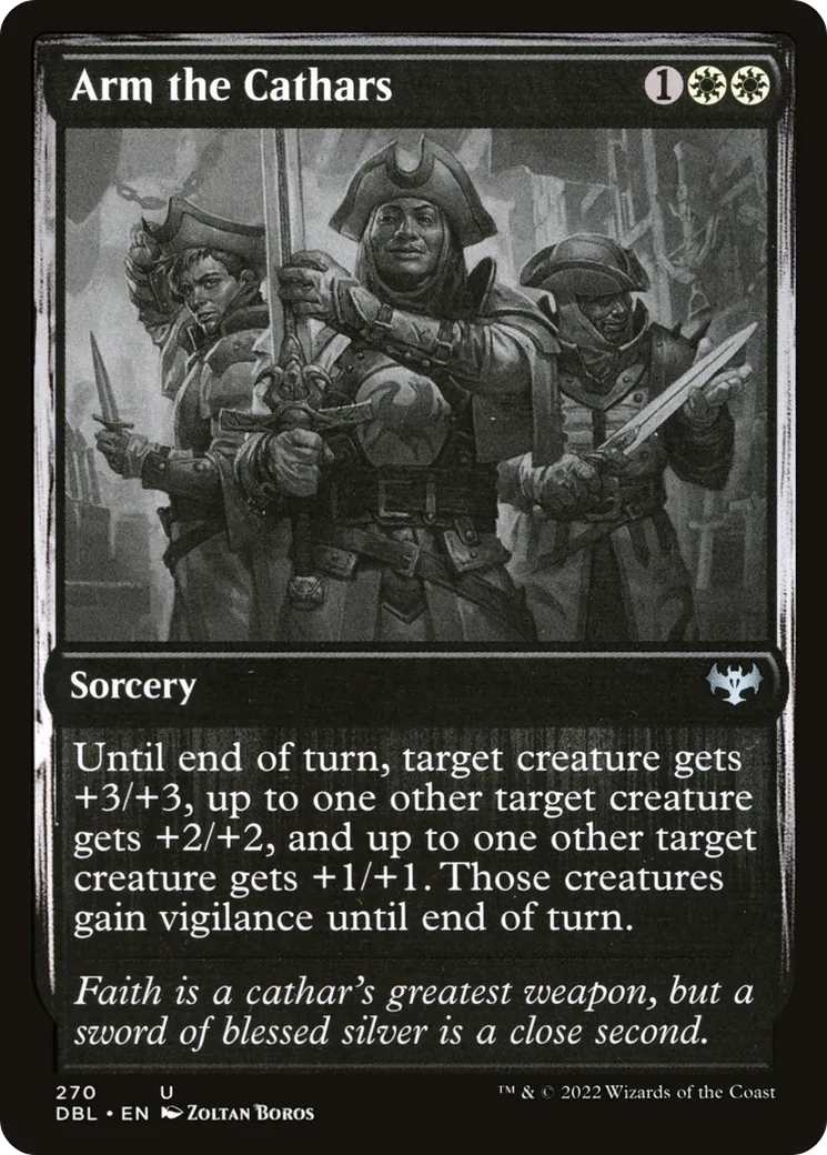 Arm the Cathars — Innistrad: Double Feature — Magic: The Gathering