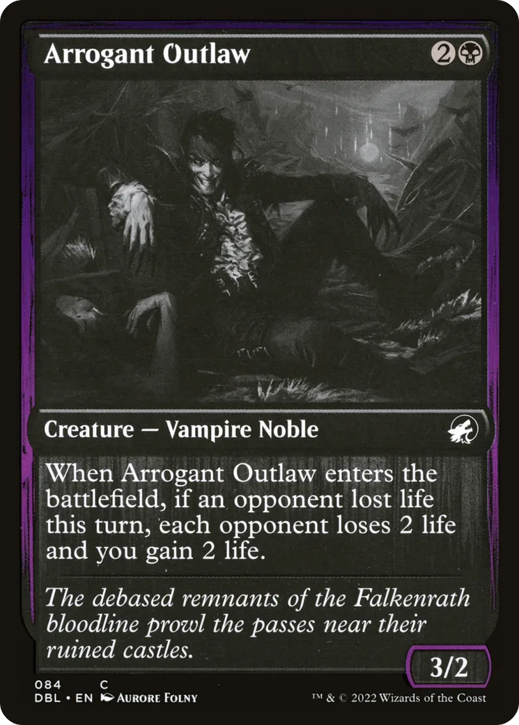 Hors-la-loi arrogant — Innistrad: Double Feature — Magic: The Gathering