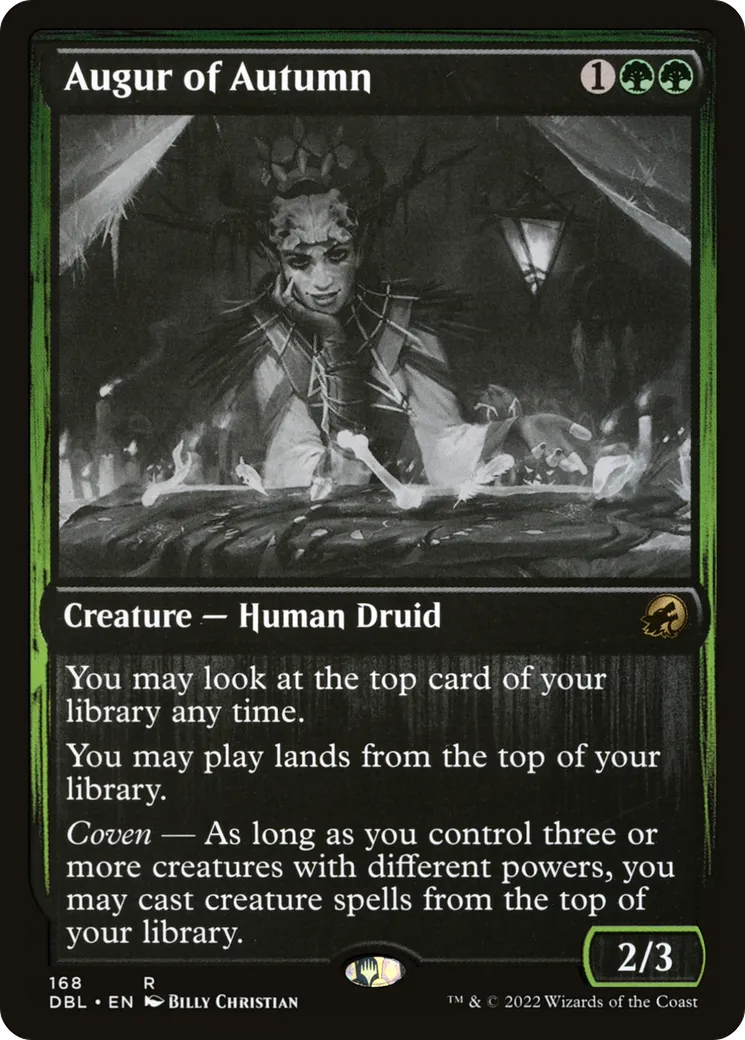 Augur of Autumn — Innistrad: Double Feature — Magic: The Gathering