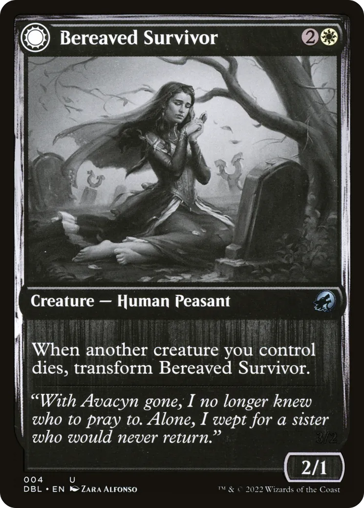 Bereaved Survivor // Dauntless Avenger — Innistrad: Double Feature — Magic: The Gathering