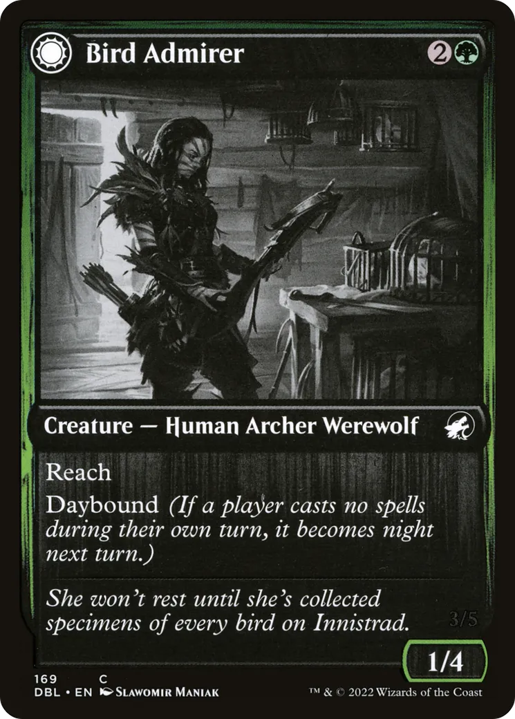 Bird Admirer // Wing Shredder — Innistrad: Double Feature — Magic: The Gathering