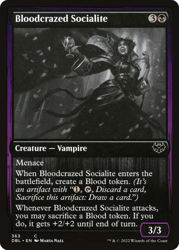 Bloodcrazed Socialite — Innistrad: Double Feature — Magic: The Gathering
