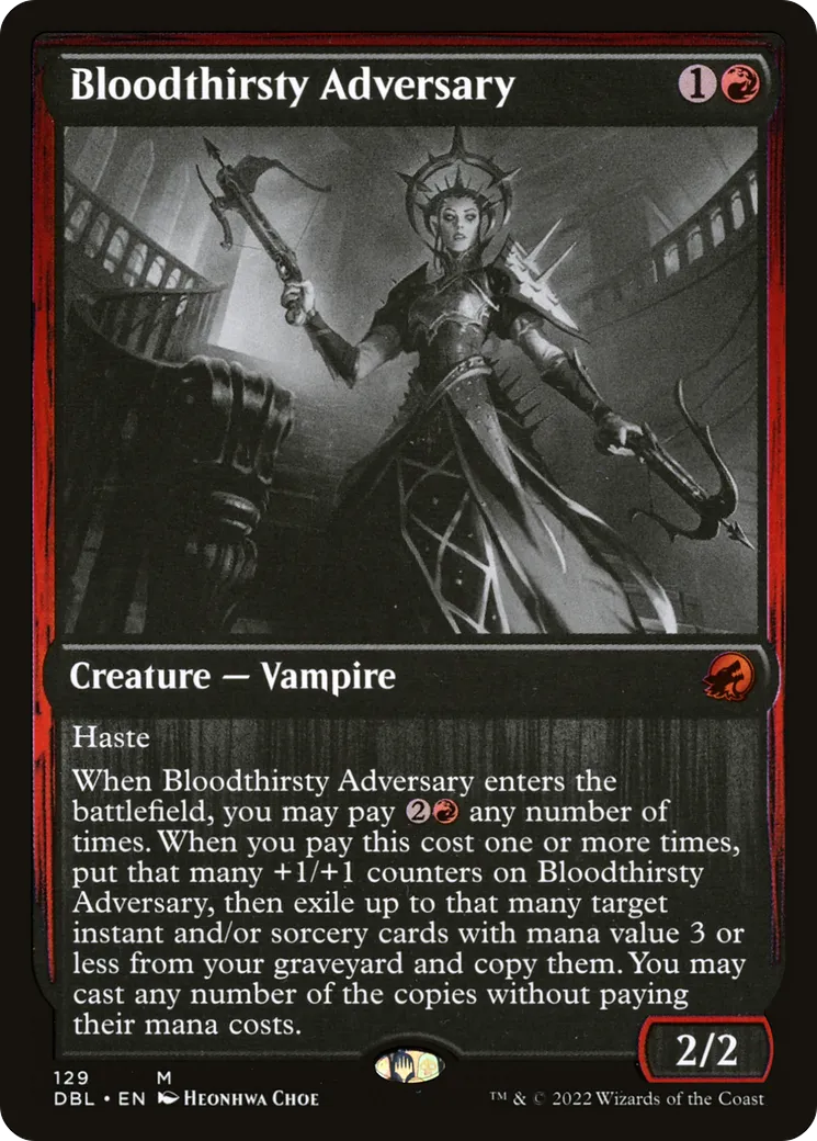 Bloodthirsty Adversary — Innistrad: Double Feature — Magic: The Gathering