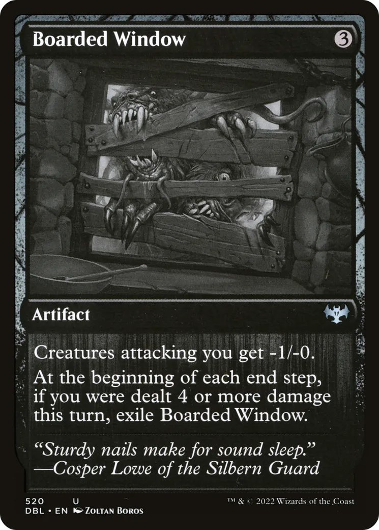 Boarded Window — Innistrad: Double Feature — Magic: The Gathering