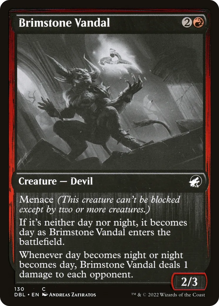 Brimstone Vandal — Innistrad: Double Feature — Magic: The Gathering
