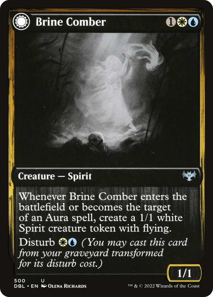Ratisseuse des embruns // Don des embruns — Innistrad: Double Feature — Magic: The Gathering