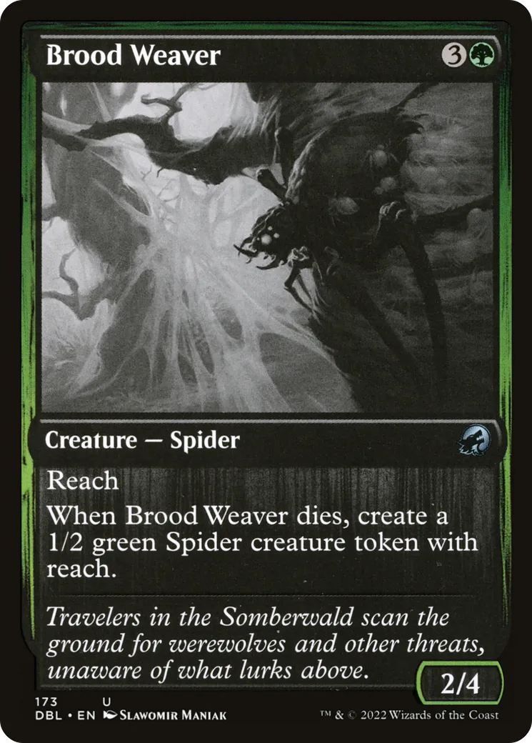 Brood Weaver — Innistrad: Double Feature — Magic: The Gathering