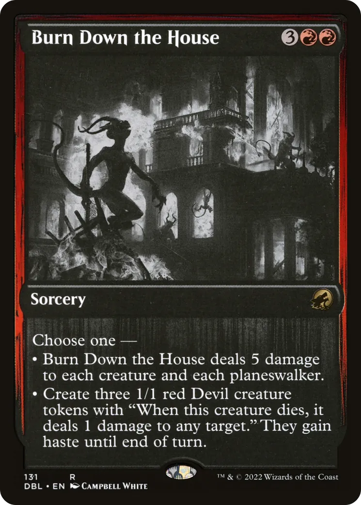 Burn Down the House — Innistrad: Double Feature — Magic: The Gathering