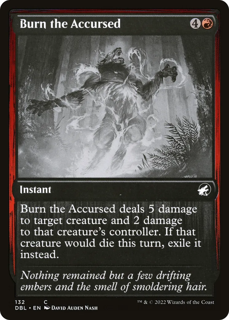 Immolez les maudits ! — Innistrad: Double Feature — Magic: The Gathering