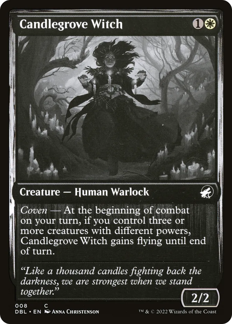 Candlegrove Witch — Innistrad: Double Feature — Magic: The Gathering