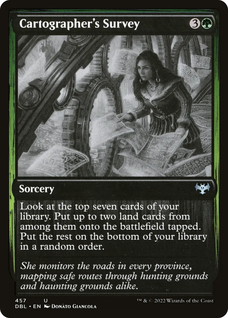 Sondage du cartographe — Innistrad: Double Feature — Magic: The Gathering