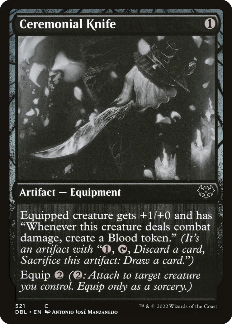 Couteau cérémoniel — Innistrad: Double Feature — Magic: The Gathering