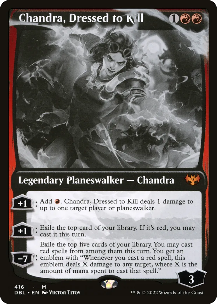 Chandra, Dressed to Kill — Innistrad: Double Feature — Magic: The Gathering