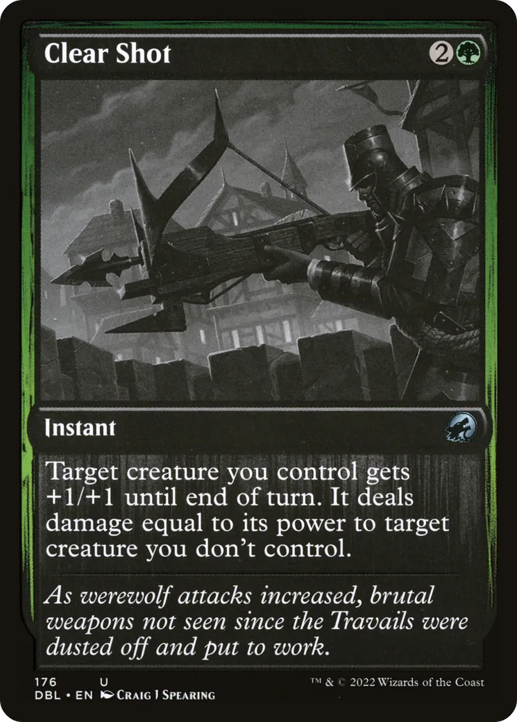 Clear Shot — Innistrad: Double Feature — Magic: The Gathering