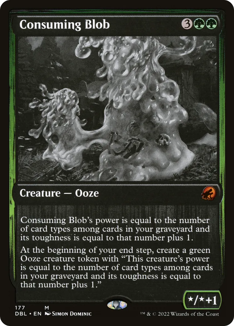 Consuming Blob — Innistrad: Double Feature — Magic: The Gathering