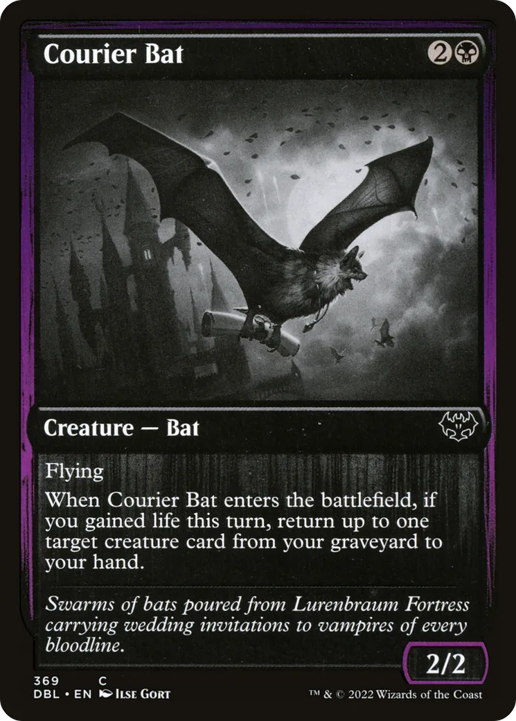 Courier Bat — Innistrad: Double Feature — Magic: The Gathering