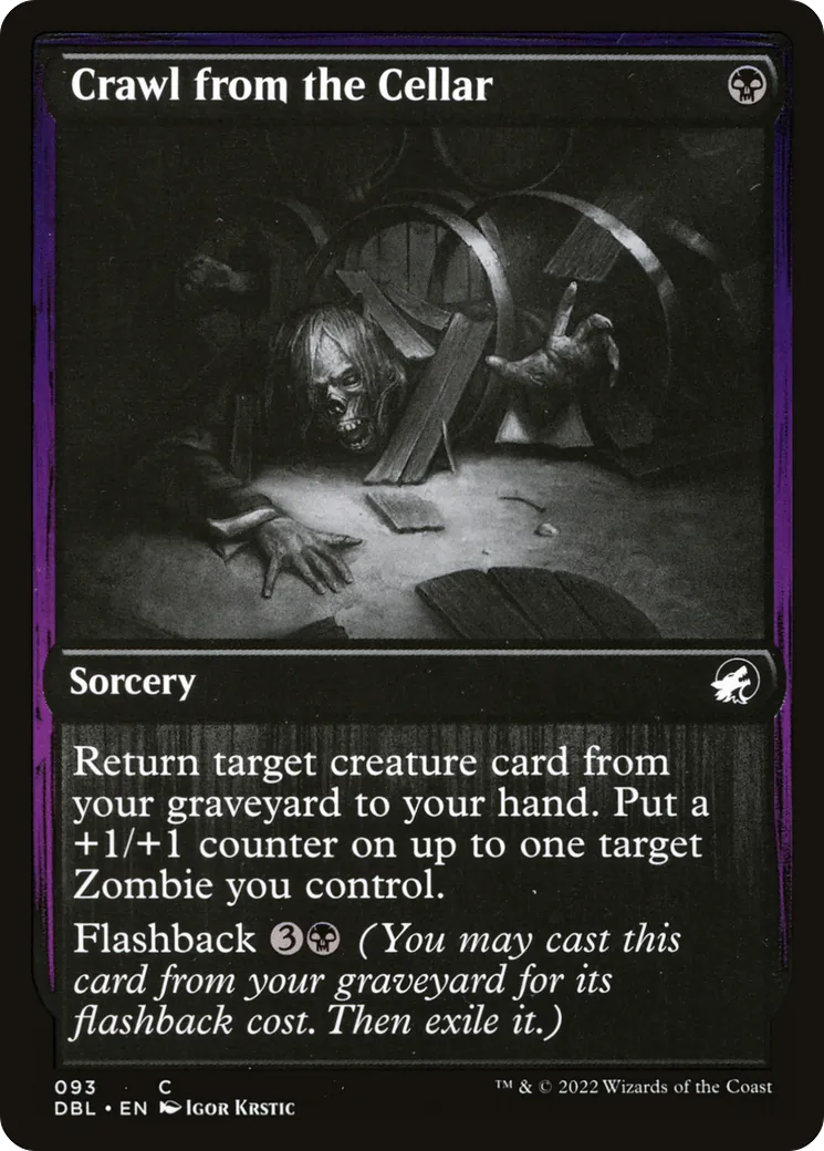 Ramper hors de la cave — Innistrad: Double Feature — Magic: The Gathering